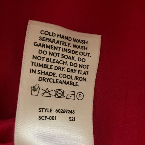 Country Road red/pink mini skirt. - Picture 4 of 4